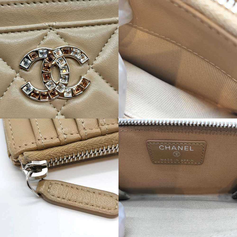 CHANEL Brown Lambskin Leather Logo Mini Bag - Picture 5 of 7